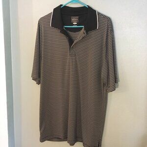 Greg Norman Striped Polo Shirt